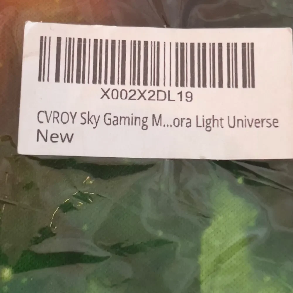 CVROY Sky Gaming Moon Light Universe Computer Laptop Mat Pad 11.75 x 31